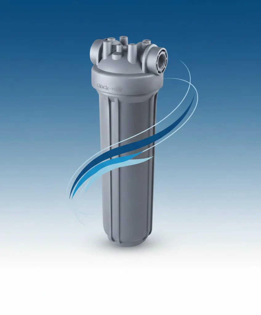 Cốc lọc tinh trong hệ thống lọc Clack 01 làm mềm nước