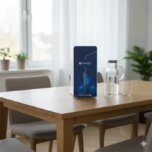 Phối cảnh máy lọc nước Titako A8 lắp đặt tại bàn