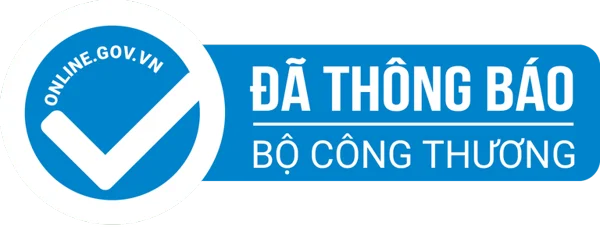 Website đã thông báo Bộ Công Thương