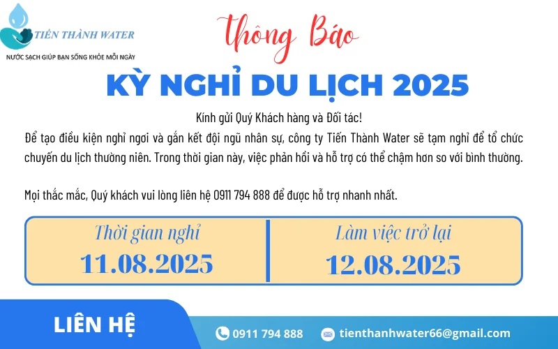 Lịch nghỉ du lịch năm 2025