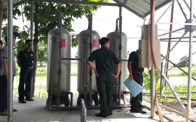 Bàn giao các hệ thống lọc với công suất lớn
