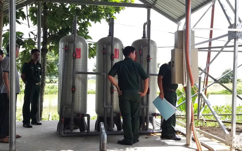 Bàn giao các hệ thống lọc với công suất lớn