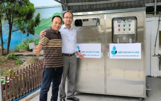 Bàn giao các hệ thống lọc với quy mô và công suất lớn