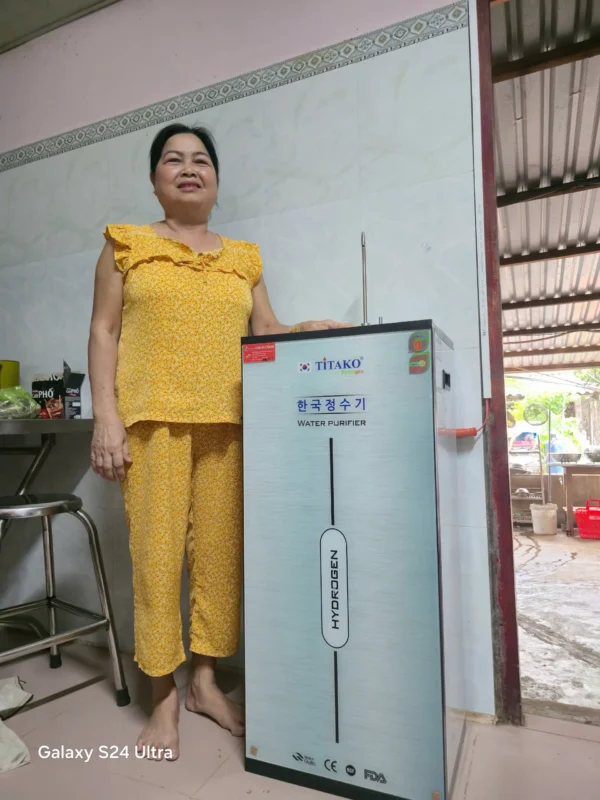 Bàn giao máy Titako 3016 tại nhà khách hàng Bến Tre