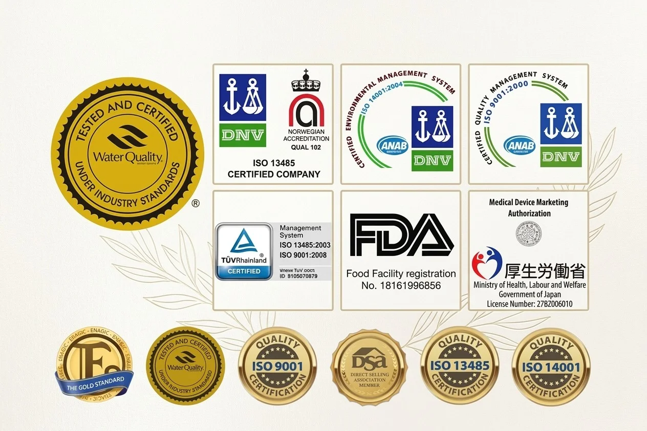 Chứng nhận quốc tế và sự tin dùng toàn cầu