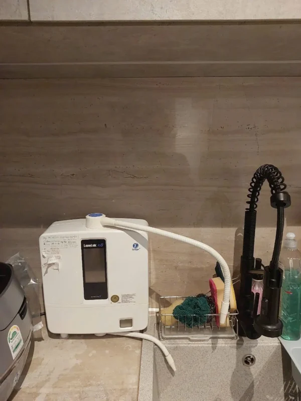 Lắp đặt máy ion kiềm Kangen K8 tại nhà chú Bảy 