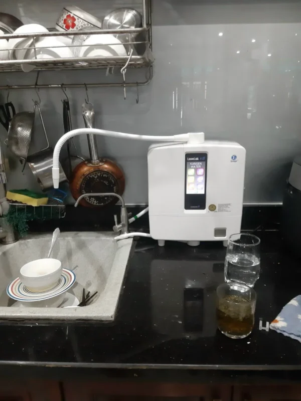 Lắp đặt máy Kangen K8 tại nhà anh Minh
