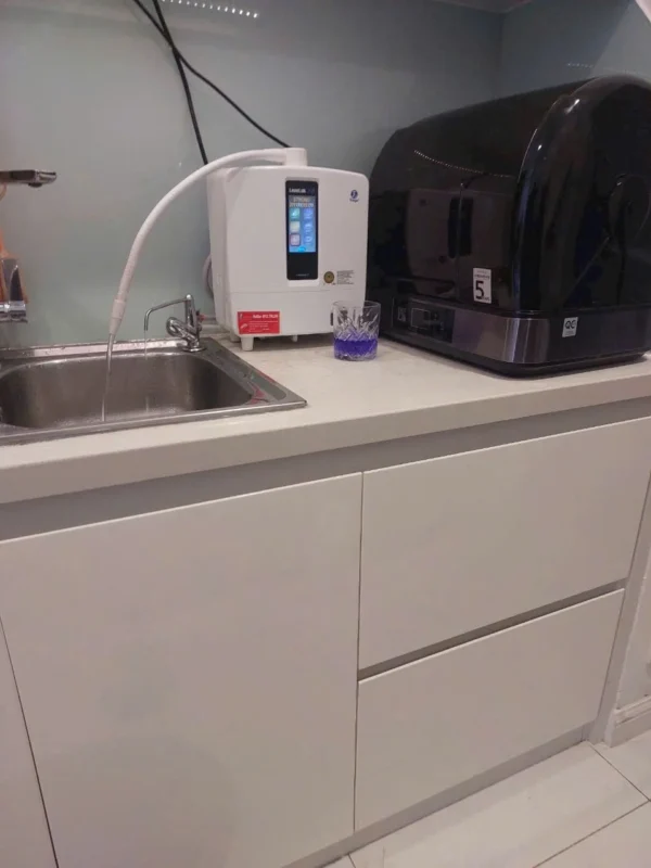Lắp đặt máy Kangen K8 tại nhà cô Liên 