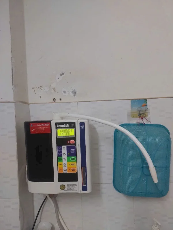 Lắp đặt máy Kangen Leveluk SD501 tại nhà chị Nhung 