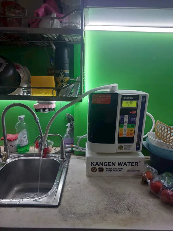 Lắp đặt máy Kangen Leveluk SD501 tại nhà chú Thắng 