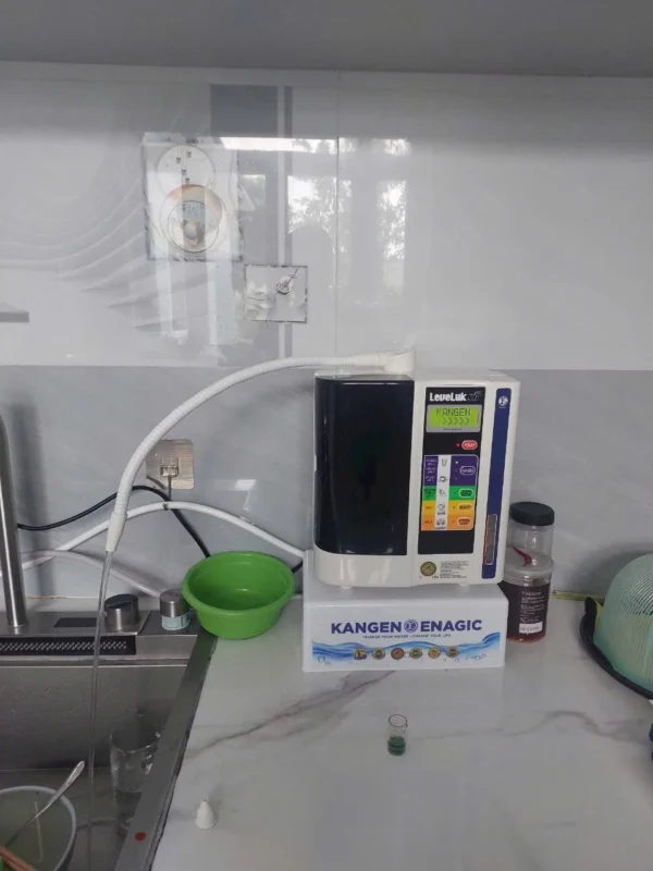Lắp đặt máy Kangen Leveluk SD501 tại nhà anh Tin 