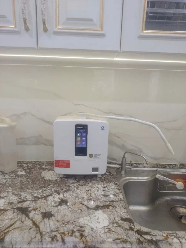 Lắp đặt máy lọc nước ion kiềm Kangen K8 tại nhà anh Khang 