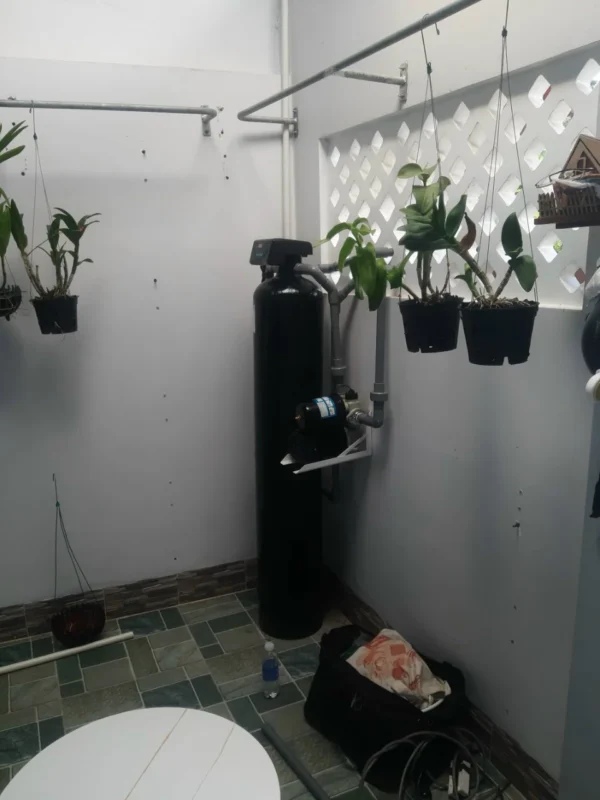 Lắp đặt hệ thống lọc tổng Titako CM01A tại nhà chị Dung