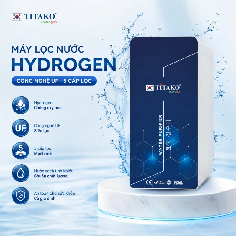 Máy lọc nước Titako A8 công nghệ UF