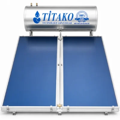 Máy nước nóng năng lượng mặt trời Titako tấm phẳng chịu áp 300L