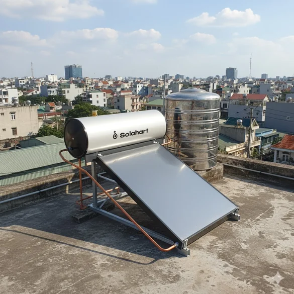 Máy nước nóng năng lượng mặt trời Solahart 180L Super-Shield - Ảnh 4