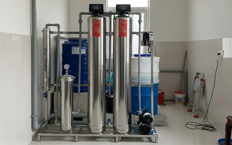 Quy trình xử lý nước sinh hoạt cho gia đình