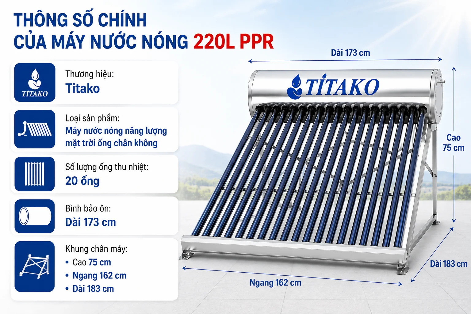 Thông số của máy