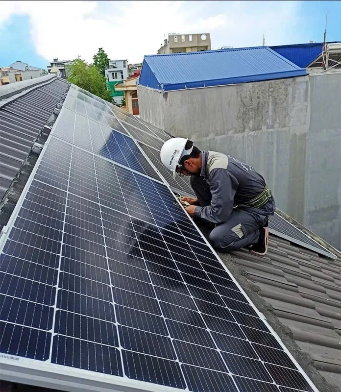 Kỹ thuật lắp đặt điện năng lượng mặt trời