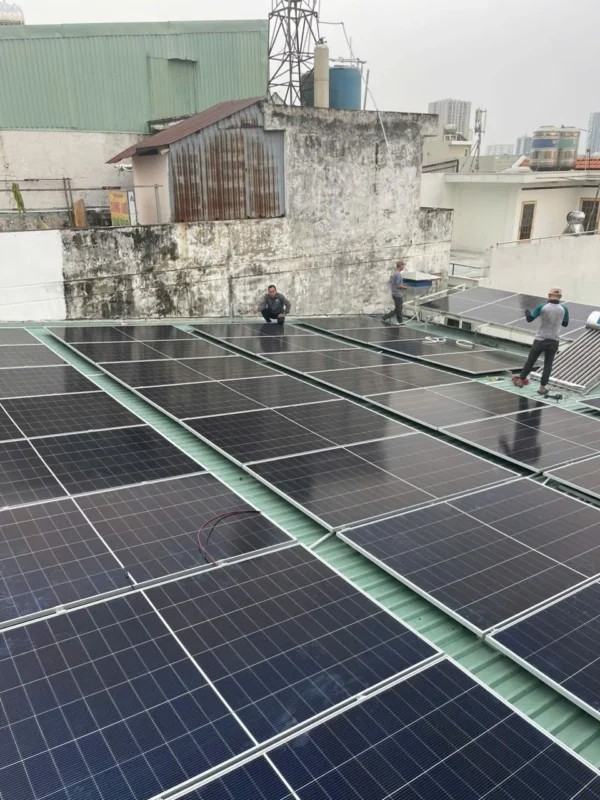 Lắp đặt điện năng lượng mặt trời tại Bình Chánh