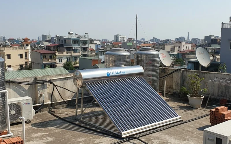 Địa chỉ bán máy nước nóng năng lượng mặt trời tại Biên Hòa