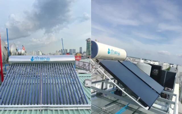 Địa chỉ bán máy nước nóng năng lượng mặt trời tại Tiền Giang