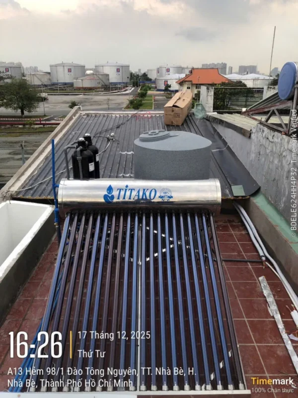 Lựa chọn máy nước nóng năng lượng mặt trời nào tốt cho gia đình bạn