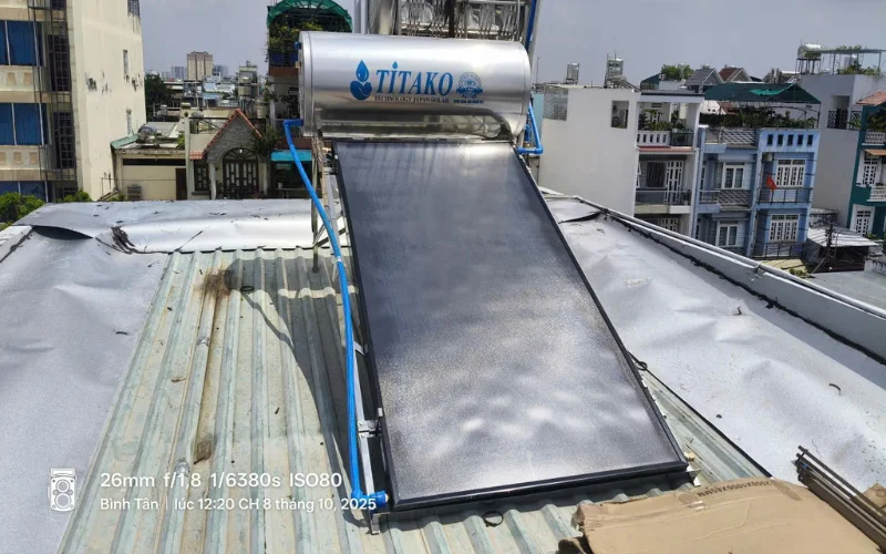 Tác hại của máy nước nóng năng lượng mặt trời