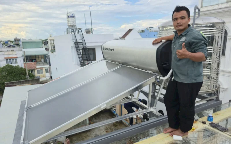 Tuổi thọ của máy nước nóng năng lượng mặt trời là bao lâu