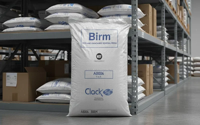 Vật liệu lọc nước nhiễm sắt