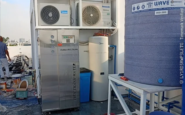 Bàn giao hệ thống lọc nước sinh hoạt cho khách hàng tại Thủ Đức