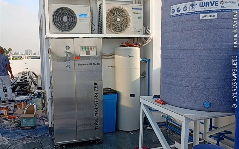Bàn giao hệ thống lọc nước sinh hoạt cho khách hàng tại Thủ Đức