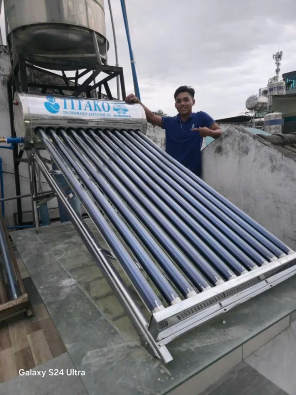 Các dòng máy nước nóng năng lượng mặt trời phổ biến tại Vũng Tàu