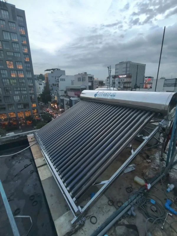 Các loại máy nước nóng năng lượng mặt trời phổ biến tại Sóc Trăng