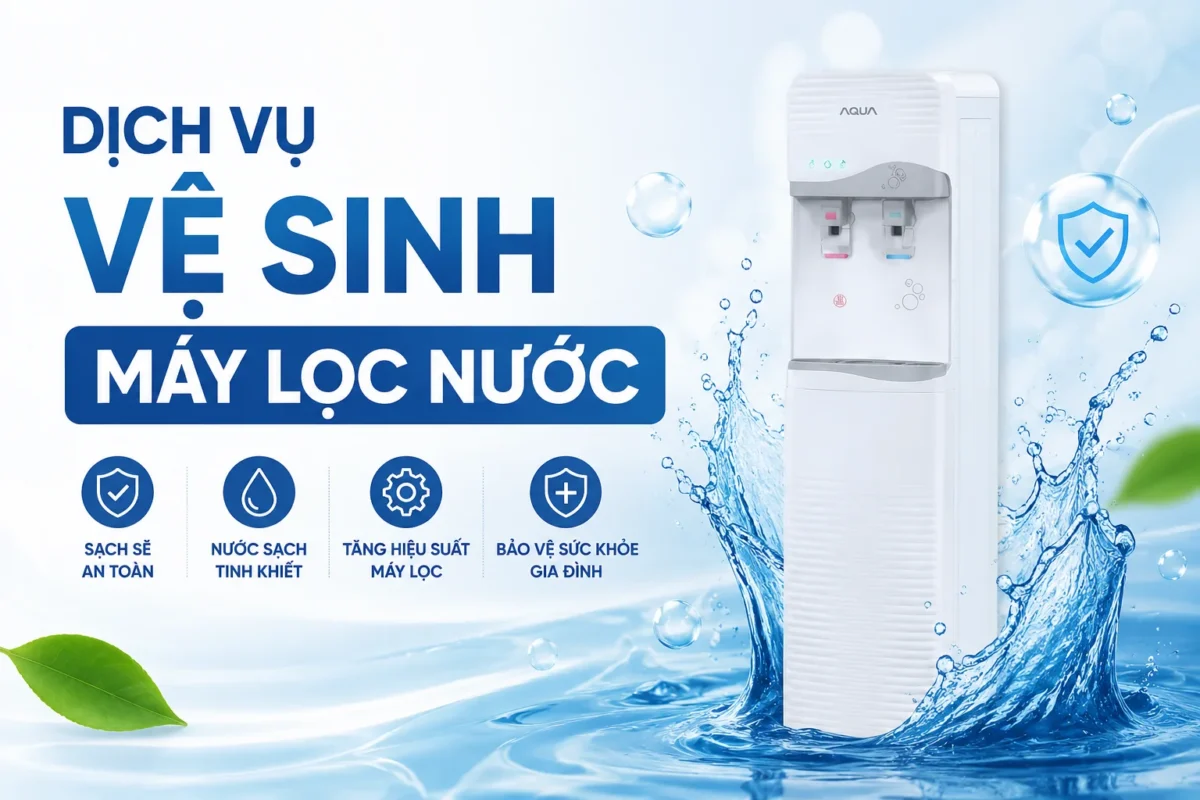 Dịch vụ vệ sinh máy lọc nước uy tín, giá rẻ tại TP.HCM