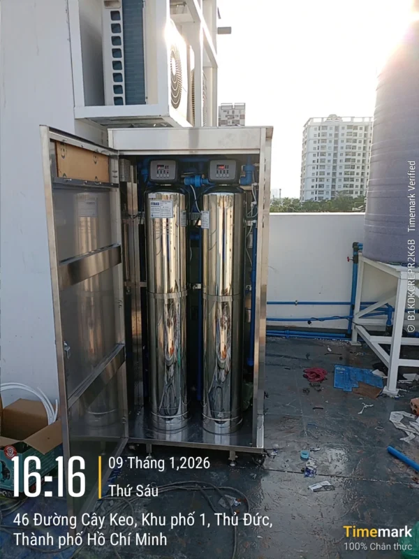 Hệ thống lọc nước 02 Inox + UF