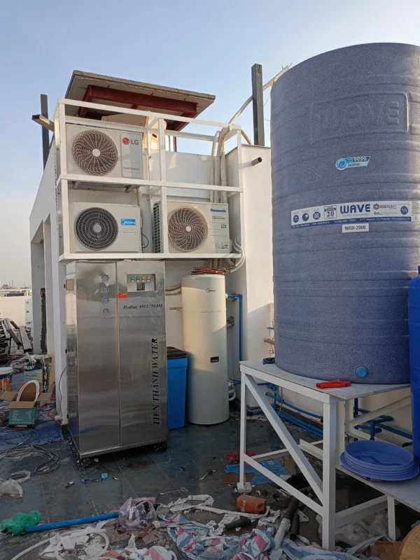 Hoàn thành lắp đặt hệ thống lọc nước đầu nguồn cho khách hàng tại Thủ Đức