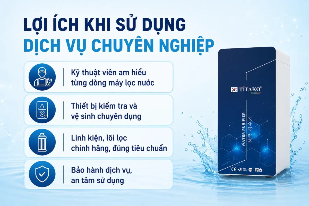 Lợi ích khi sử dụng dịch vụ chuyên nghiệp