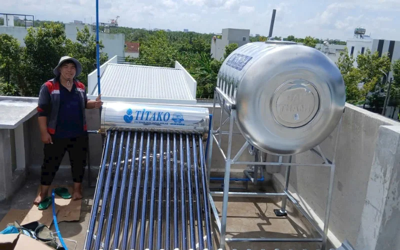 Bảng giá máy nước nóng năng lượng mặt trời tại Bạc Liêu