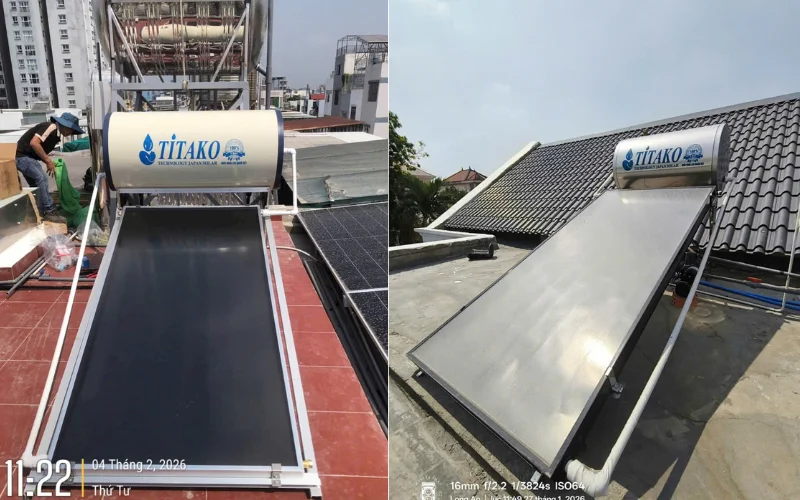 Bảng giá máy nước nóng năng lượng mặt trời tại Bình Thuận