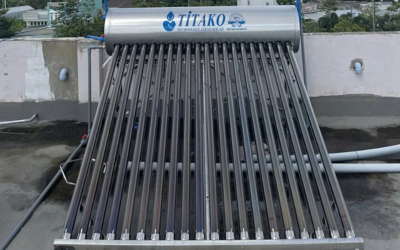 Bảng giá bán máy nước nóng năng lượng mặt trời tại Đồng Tháp mới nhất