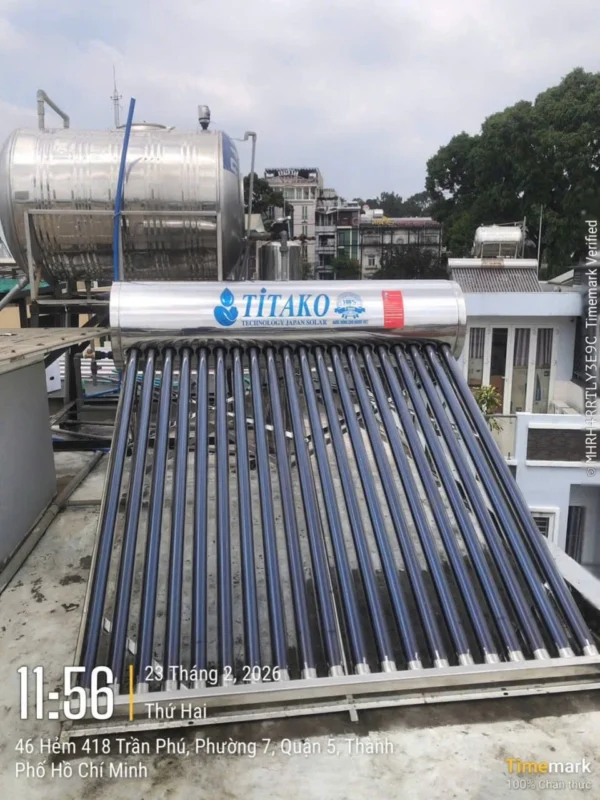 Lợi ích nổi bật khi lắp đặt máy nước nóng năng lượng mặt trời