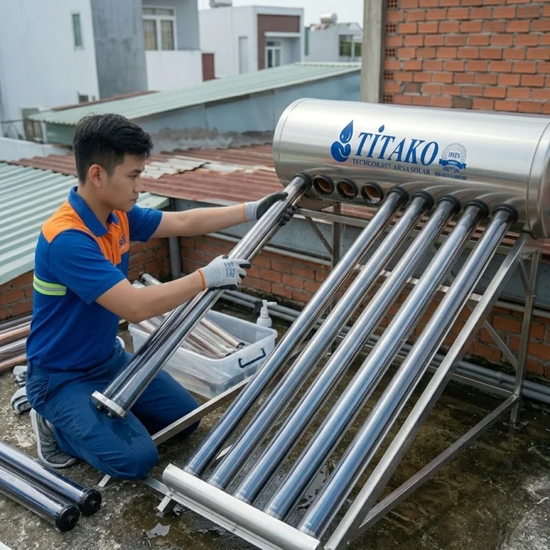 Tích tụ cặn bẩn và kim loại nặng