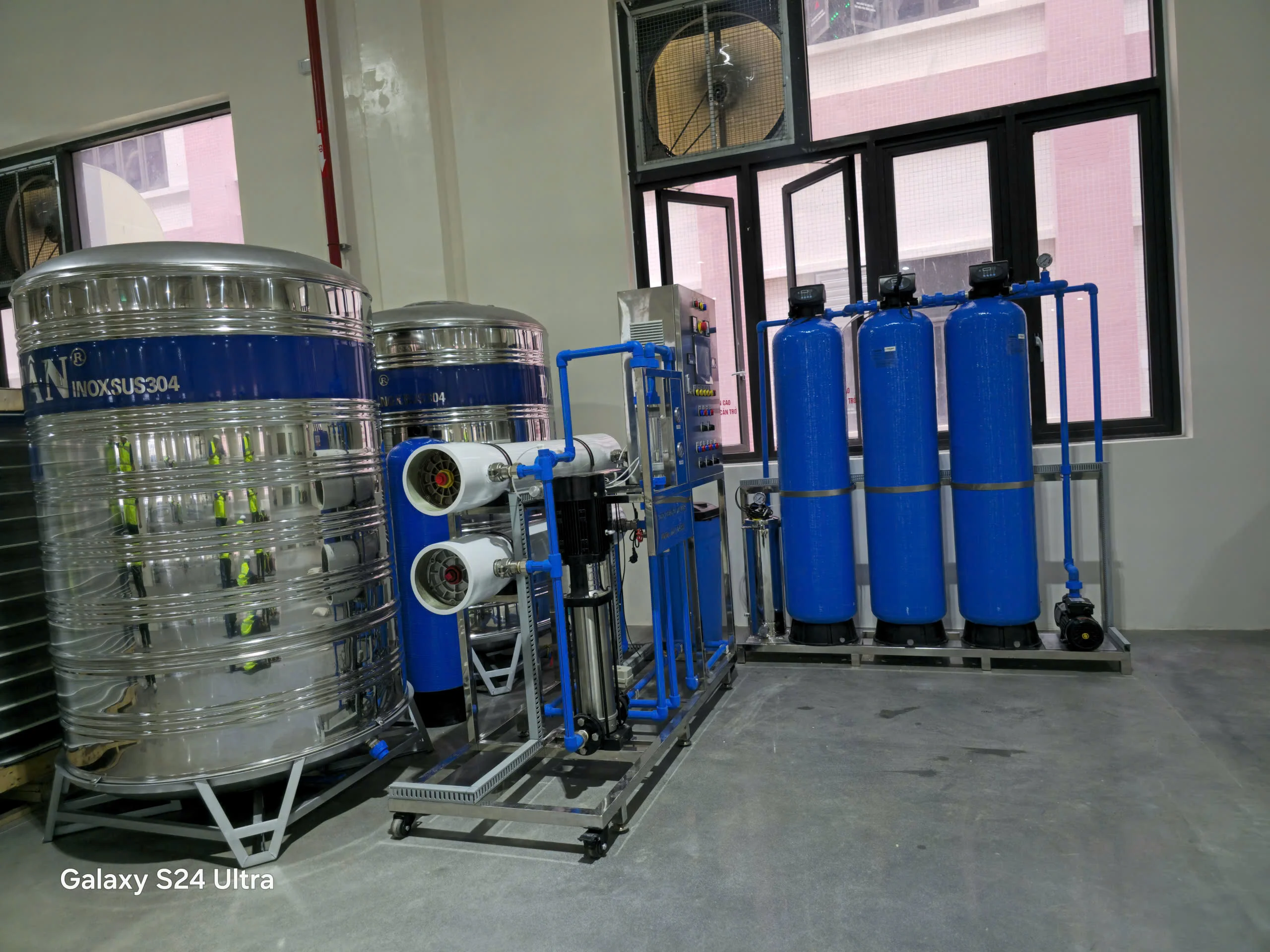 Ứng dụng trong lọc nước công nghiệp