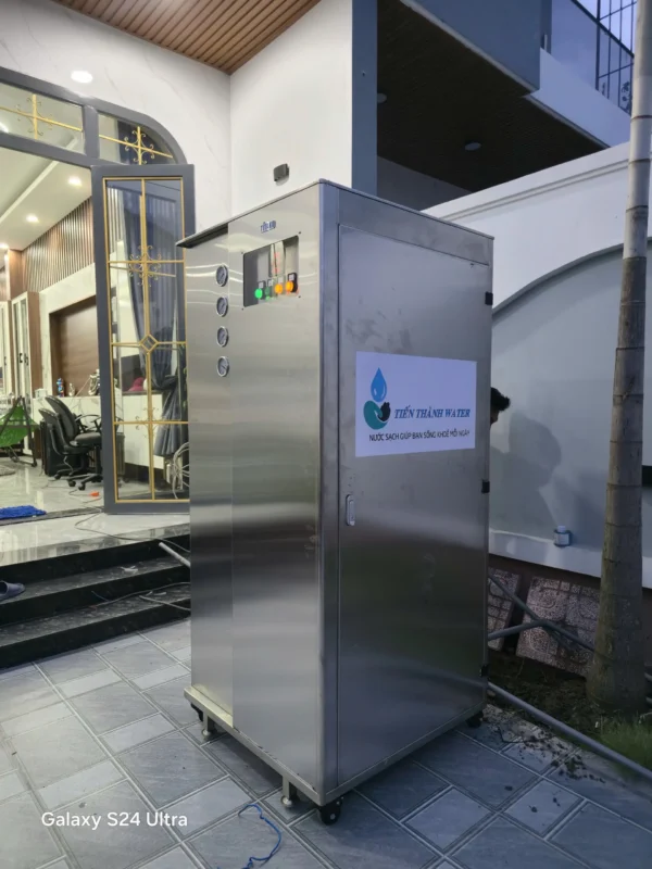 Hoàn thiện bàn giao hệ thống lọc tổng Clack 04 + UF