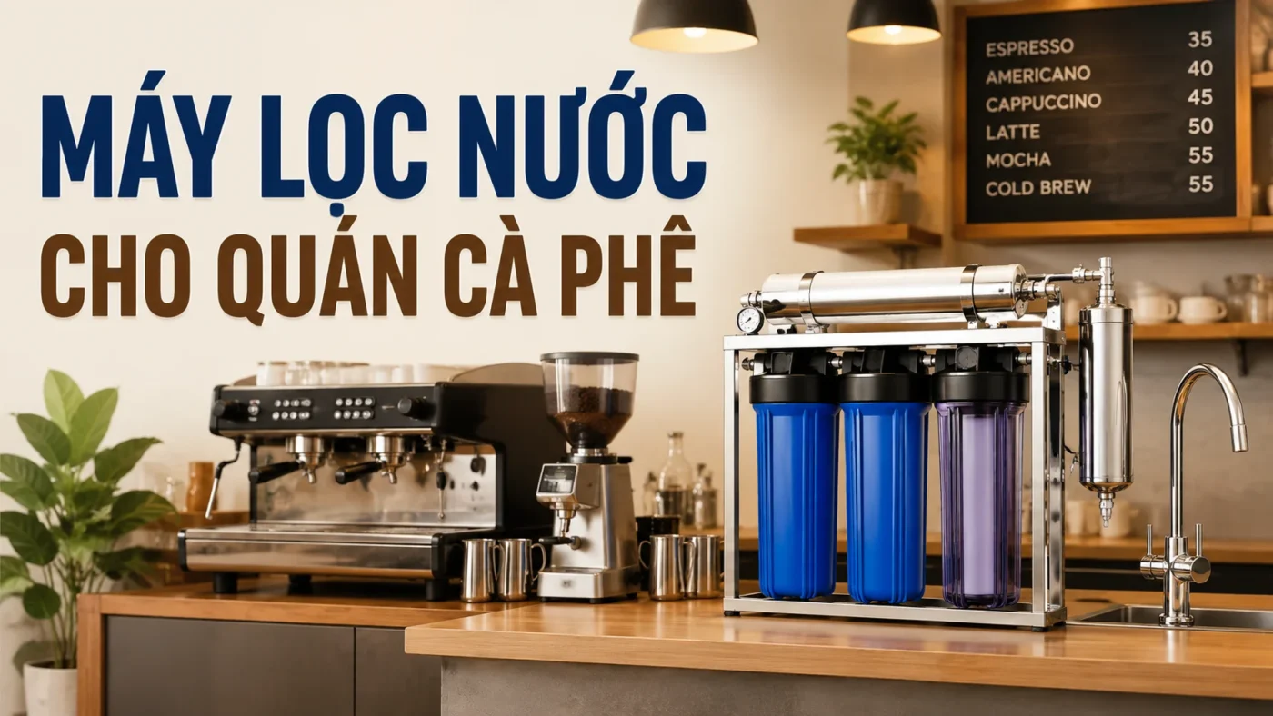 Top 7+ máy lọc nước cho quán cà phê tốt nhất hiện nay
