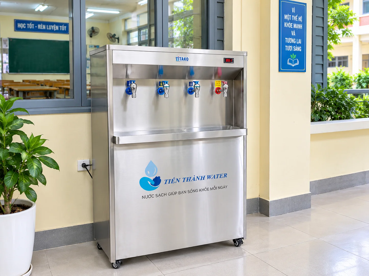 Titako nóng lạnh 4 vòi