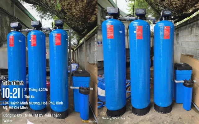 Bàn giao hệ thống lọc nước công nghiệp cho khách hàng tại Củ Chi