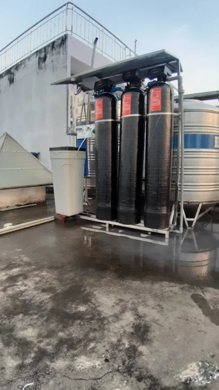 Bộ lọc 3 cột Composite van tự động