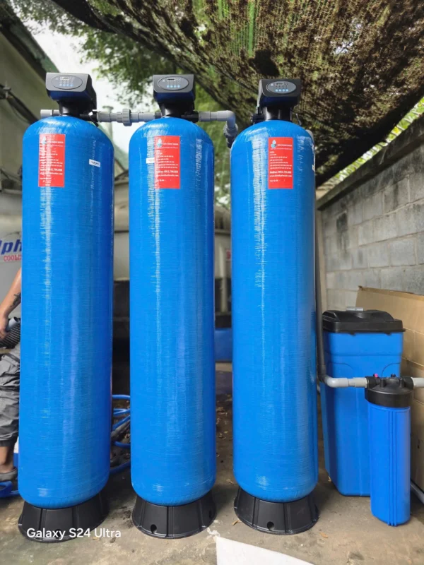 Lắp đặt hệ thống lọc nước công suất lớn cho khách hàng tại Củ Chi
